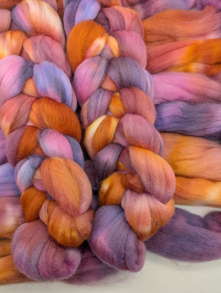 Hand Dyed Polwarth 100g