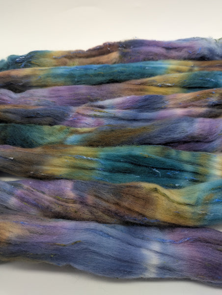 62.5/30/7.5 Polwarth/South American Wool/Tweed(Viscose) 100g