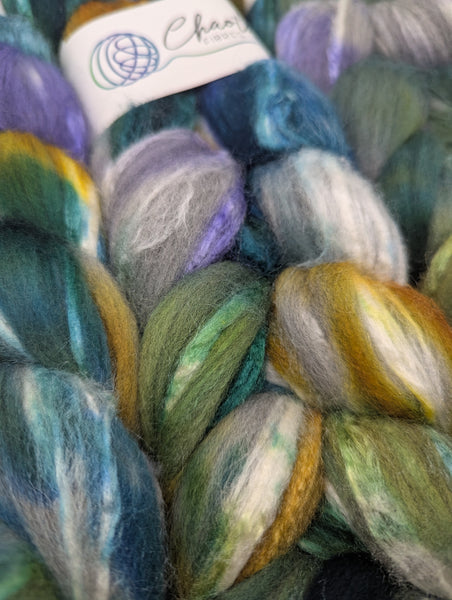 70/30 Merino/Mulberry Silk -Hand Dyed, 115g