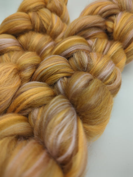 62.5/12.5/12.5/12.5 Merino/Tussah Silk/Alpaca/Eri Silk 100g