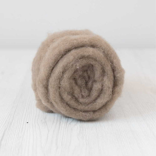 Maori Carded Wool 100g