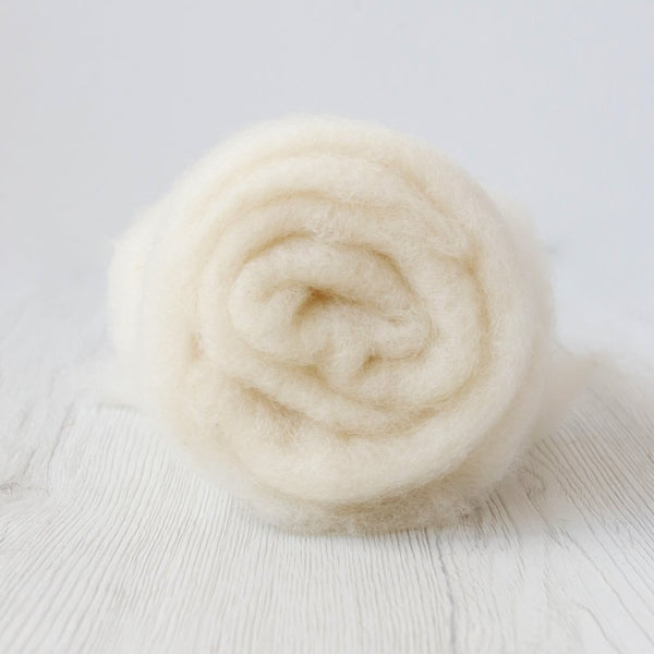 Maori Carded Wool 100g