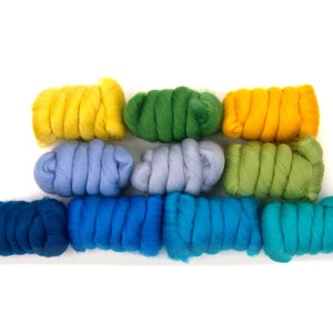 Summer Holiday Colour Pack - 23m Merino - 10 Colours - 250g